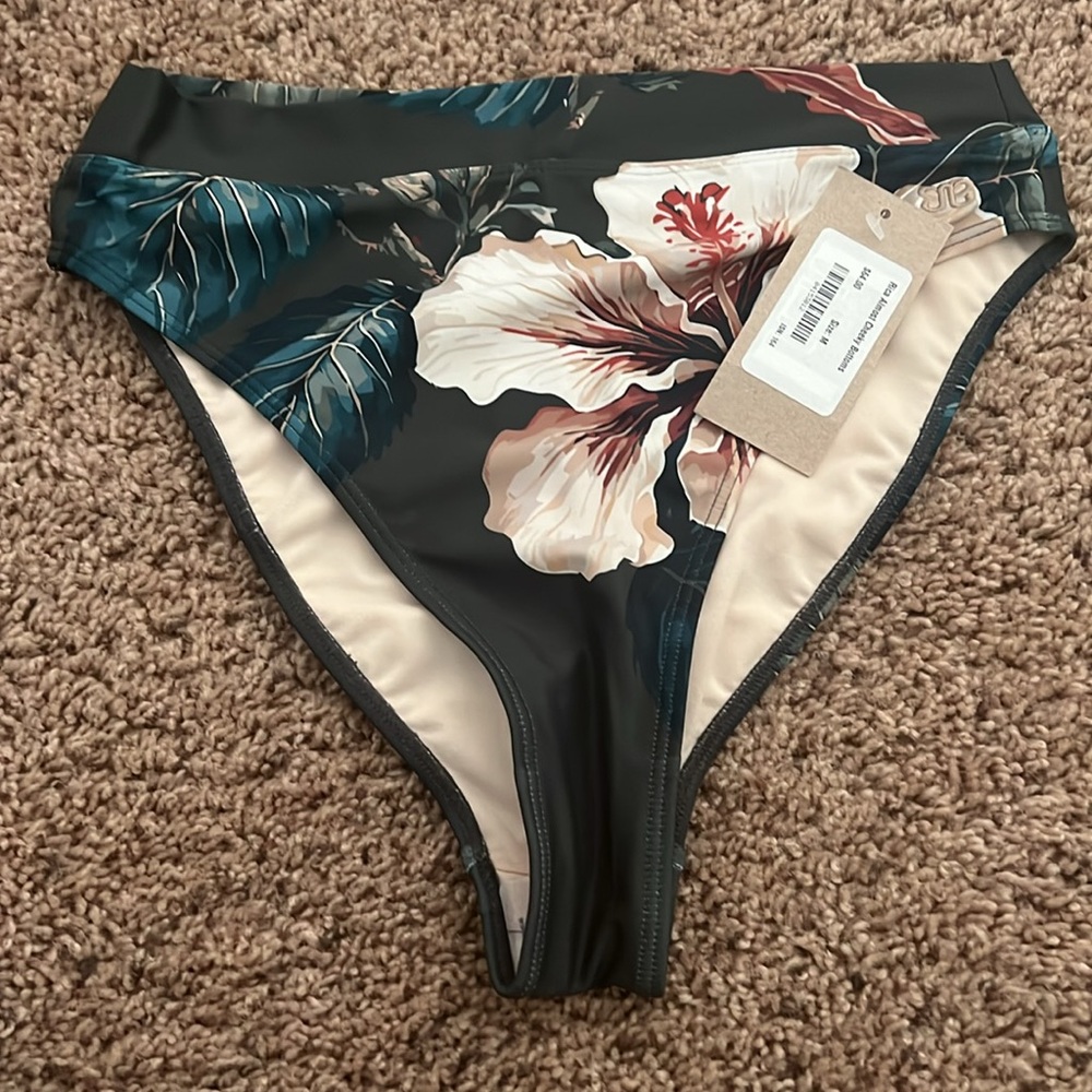 Rice Almond Floral Print Top